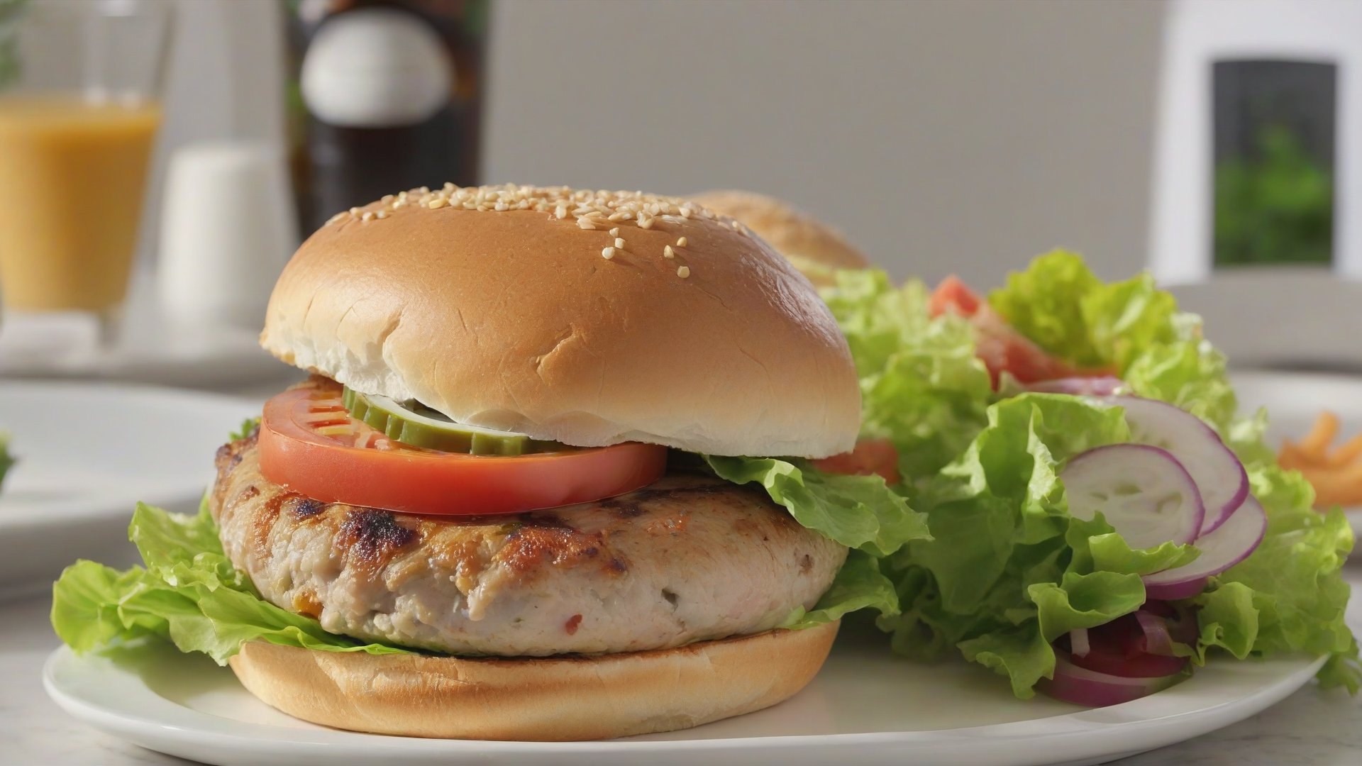 hamburger di tacchino